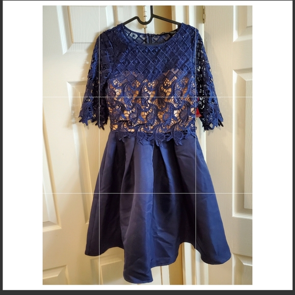 Little Mistress navy dress. - Picture 4 of 8